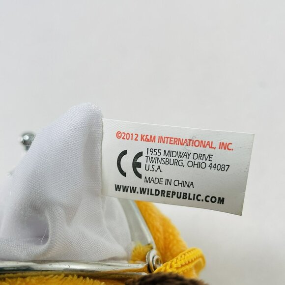 Wild Republic Tiger Plush Purse Mini Clasp Coin Girl Kid Bag Pouch Wallet Strap - Picture 10 of 10